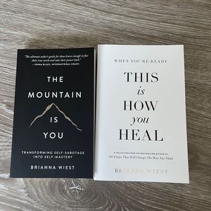 The Mountain is You and This is How you Heal Book Bundle by Brianna Wiest